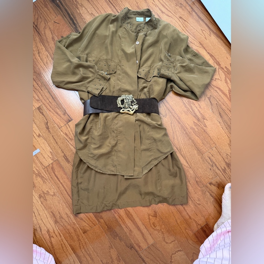 Apart vintage silk XL set.